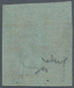 Italien - Altitalienische Staaten: Toscana: 1851, 1 So Lime Cancelled With Dotted Postmark And In Go - Tuscany