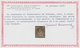 Italien - Altitalienische Staaten: Toscana: 1851, "2 So. Scarlett Red On Blue", Colour-typical Value - Tuscany