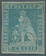Italien - Altitalienische Staaten: Toscana: 1851, 2 Crazie Light Blue On Gray, Mint With Rest Of Hin - Tuscany