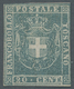 Italien - Altitalienische Staaten: Toscana: 1860, 20 Cent. Azzurro Grigio, 20c. Grey-blue Unused Wit - Tuscany