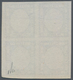 Italien: 1861, 1 Grano Black In Block Of Four Color Proof Without Embossing As Described On Page 113 - Ongebruikt