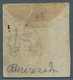 Italien: 1861, 50 Grana Gray Cancelled With Circle Stamp NAPOLI, Mostly Touched, Cert. Chiavarello, - Ongebruikt