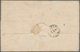 Italien: 1862, 10 Yellow-brown Imperf Mixed Franking With 20c Blue Perforated Tied By Circle Camcel - Ongebruikt