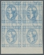 Italien: 1863, "15 C. Machine Test", With Value With Shifted Print On Reverse In Slate Grey, Further - Mint/hinged