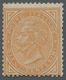 Italien: 1863, "10 C. Ochre Yellow, Turin Printing", In Typical Color, MNH Value With Normal Perfora - Mint/hinged