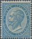 Italien: 1865, 15 Cent. Light Blue Color, Type III With Eight Additional Points, Without Overprintin - Mint/hinged