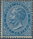 Italien: 1877, KÖNIG VIKTOR EMANUEL II, 10 C. Blue, Mint Hinged, Certificate E. Diena 2001, Fine And - Mint/hinged