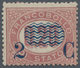 Italien: 878, 2 C On 0,20 L Dark-lilac-red Mint Never Hinged, Signed And Cert. Chiavarello (Sass. 1. - Mint/hinged