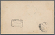 Italien: 1901, 3 Part Panorama Ppc Sent Registered From "VICENZA 6.8.01" Via London To Santa Cruz De - Mint/hinged