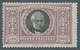 Italien: 1923, "5 L. Manzoni", The Top Value MNH With Excellent Perforation, Perfect Condition, In F - Mint/hinged