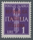 Italien: 1944, "50 C. And 1 L. With Verona Overprint", Perfect MNH Values Of These Rarities From The - Mint/hinged