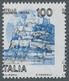 Italien: 1980, "100 L. Aragonese Castle In Blue (different Colors) - So-called Castello Azzurro", Th - Mint/hinged