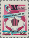 Italien: 1988, 650 L Multiple Colour "scudetto Al Milan" With Blue Color Instead Of Green, Mint Neve - Mint/hinged