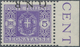 Italien - Militärpostmarken: Nationalgarde: 1943, 5 L Violet With Inverted Overprint "G.N.R." Was A - Other & Unclassified