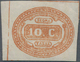 Italien - Portomarken: 1863, Postage Due 10c. Brown Orange (bruno Arancio) With Part Original Gum (h - Postage Due