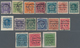 Italienische Besetzung 1918/23 - Julisch-Venetien: 1918. Austrian Definitives Overprinted "Regno D'I - Venezia Giulia