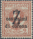 Italienische Besetzung 1918/23 - Trentino: 1918/19: Postage Due Provisionals. Bozen/Bolzano 3. 2c Re - Trento