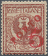 Italienische Besetzung 1918/23 - Trentino: 1918/19: Postage Due Provisionals. Bozen/Bolzano 3. 2c Re - Trento