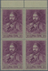 Italienische Besetzung 1941/43 - Montenegro: 1943, Definitives/Airmails, Two Sets In Marginal Blocks - Montenegro