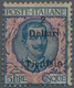 Italienische Post In China: 1919, $2 On 5l. Blue/rose, Used Copy, Reperforated. Certificates E.Diena - Tientsin