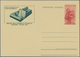 Italien - Ganzsachen: 1946. Mailan Fair For Science And Technics. Superp Unused Set Of Five Postal S - Postwaardestukken