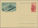 Delcampe - Italien - Ganzsachen: 1946. Mailan Fair For Science And Technics. Superp Unused Set Of Five Postal S - Stamped Stationery