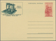 Delcampe - Italien - Ganzsachen: 1946. Mailan Fair For Science And Technics. Superp Unused Set Of Five Postal S - Postwaardestukken