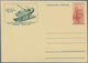 Delcampe - Italien - Ganzsachen: 1946. Mailan Fair For Science And Technics. Superp Unused Set Of Five Postal S - Stamped Stationery