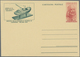 Delcampe - Italien - Ganzsachen: 1946. Mailan Fair For Science And Technics. Superp Unused Set Of Five Postal S - Postwaardestukken