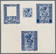 Jugoslawien: 1918. "Freedom For Croatia", 40 (Fil) Blue, Imperforated, White Chalky Paper, 115 X 109 - Other & Unclassified