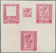 Jugoslawien: 1918. "Freedom For Croatia", 40 (Fil) Carmine, Imperforated, White Chalky Paper, 115 X - Other & Unclassified
