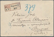 Jugoslawien: 1919. Registered Letter To A Government Minister In Belgrade, Old Style "R" Label Appli - Other & Unclassified