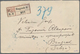 Jugoslawien: 1919. Registered Letter To A Government Minister In Belgrade, Old Style "R" Label Appli - Andere & Zonder Classificatie