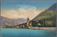 Jugoslawien: 1919. Colourful "Cattaro Bay" Postcard Registered To ZALEC Near CELJE (Slovenia) Franke - Other & Unclassified