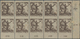 Jugoslawien: 1919. "Sailor With Standard". 20 F Brown, Perf L 11 1/2. Very Fine Mint (six Stamps Nev - Andere & Zonder Classificatie
