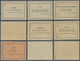 Jugoslawien - Volksrepubliken 1945: Montenegro: 1945. Cetinje Issue. Stamps Of Italian Occupation Ov - Other & Unclassified