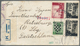 Kroatien: 1941. Registered Letter To Germany, Correctly Franked 13K, Paid With 1 D Green Of 2nd Prov - Kroatië