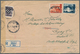 Kroatien: 1942. Registered Letter To Germany, Franked 5.50D Dark Brown-violet (Michel 17) Of 2nd Cro - Croatia