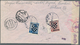 Kroatien: 1941, Express Letter To VIENNA (with Full Contents) Franked At Front With 2 On 4D Ultramar - Kroatië