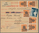 Kroatien: 1942. 50b Red/chamois Parcel Card Accompanying A 5 Kg. Parcel To An Address In BRCKO, Addi - Kroatië