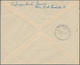 Kroatien: 1942. Registered, Express Letter To A Business In ZAGREB, Franked 8K Deep Brown (horizonta - Kroatië