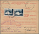 Kroatien: 1943. Parcel Card Accompanying A Parcel Of 6.4 Kg, With Value Declared Of 153K, Containing - Croatia