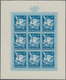 Kroatien: 1940. Postal And Railway Employees Fund. 7K+3.50 K (Posthorn), 16K+8K (Dove, Airplane And - Croatia