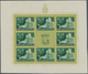 Kroatien: 1944. War Victims Relief Fund. Complete Set Of Four Suberp Mint Mini Sheets Of Eight Stamp - Croatia