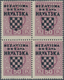 Kroatien - Portomarken: 1941. Postage Due. Provisional Issue Created By Overprinting The Last Postag - Kroatië