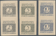 Kroatien - Portomarken: 1942 - 1943. Postage Due. Proofs. 2 K Black And Pale Grey, 5 K Olive Brown ( - Kroatien