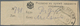 Lettland: 1919, Registered Letter From "WALMEERA 19 9 19" Franked With 10 K. Definitive Strip Of Fiv - Letonia