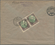 Lettland: 1920, Three Items 3 R Brown/green (in Front And On Reverse), 5 Kap Pair And 50 Kap Pair On - Letonia