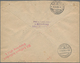 Lettland: 1921, Registered Airmail From LIBAU (LIEPAJA) 7.8.21 Via Riga-Königsberg With Airmail Conf - Letland