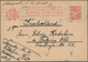 Lettland - Ganzsachen: 1933 Postal Stationery Card P 8 From Riga To Tutzing With Long Message Some L - Letland